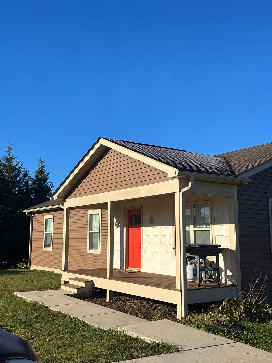 Front of the home